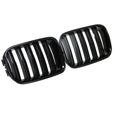 Nieren Kühlergrill für 3er BMW E36 Bj. 1991-1996 Schwarz Hochglanz Doppelsteg