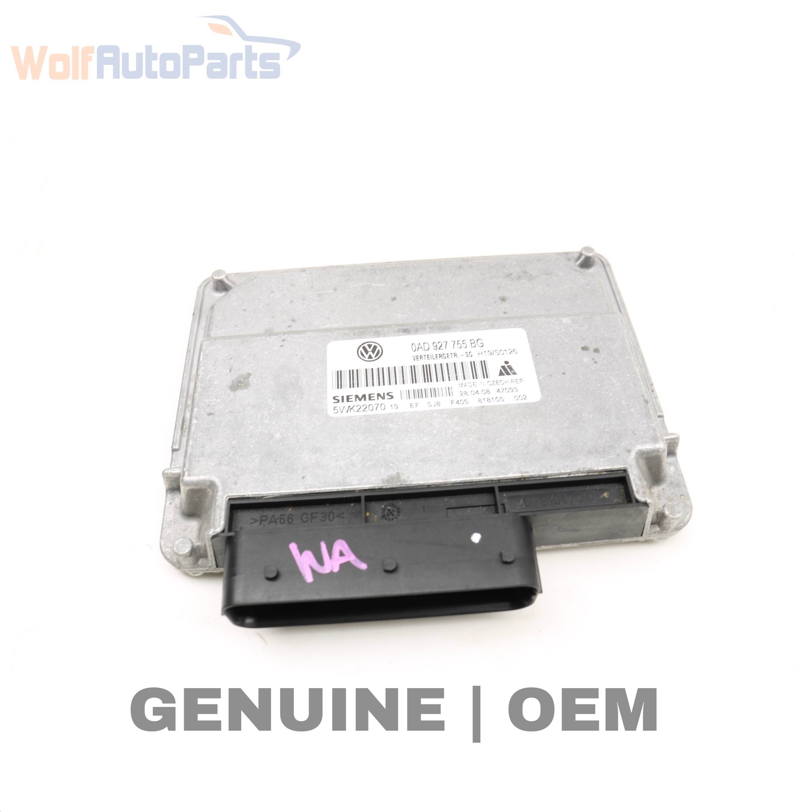 20062010 VW TOUAREG Transfer CASE Control Module 0AD927755BG eBay