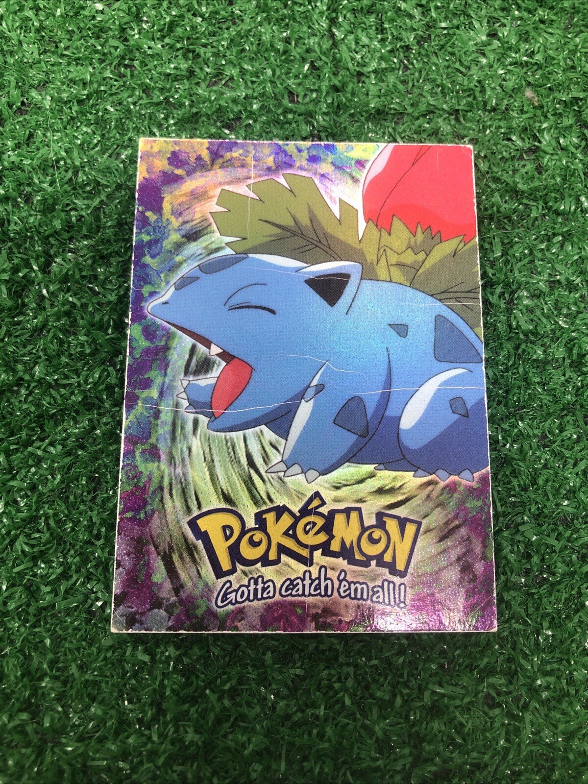 #02 Ivysaur E2 Rainbow Foil Topps First Movie Pokemon Card 1999