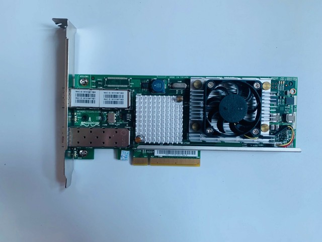 KJYD8 DELL Broadcom Ll 57711 Dual Port PCI-E Sfp , 10gb, Gigabit Network Card For R910 - Foto 12