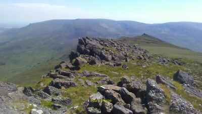 Photo 12x8 Summit ridge of Knockanaffrin, Comeragh Mountains Curraheen  c2018