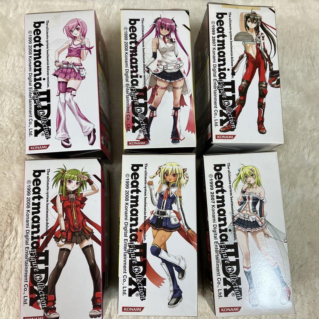 【中古】beatmania IIDX フィギュアセット Beatmania IIDX Girls Figure Collection 6p set KONAMI Remix