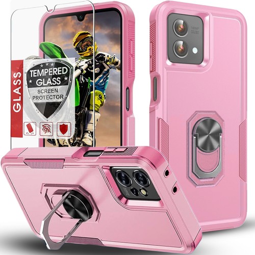 Funda para teléfono Motorola Moto G Play 2024 2023 a prueba de golpes + vidrio templado - Imagen 44 de 60