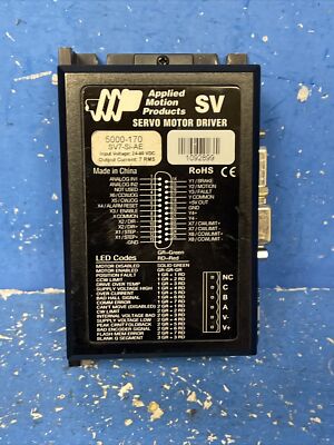 SV APPLIED MOTION SERVO MOTOR DRIVER  5000-170 Step PROGRAM Servo Motor