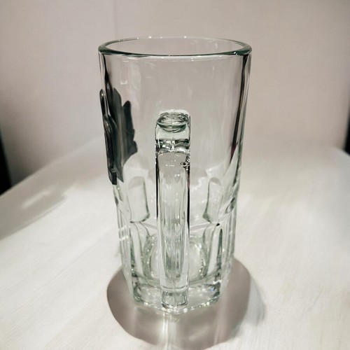 SUPER BOWL 50 Pewter Emblem Glass Mug New OFFICIALLY LICENSED NFL Souvenir - Picture 2 of 5