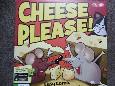 KÄSE BITTE! Easy Come Cheesy go! Fantastisches Familienspiel von Tactic komplett sehr guter Zustand
