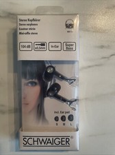 Schwaiger In-Ear Kopfhörer KHI110 031 Klinke, schwarz, 1x 3,5mm Klinken Stecker – Bild 2