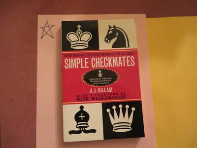 Vintage Allan Troy Chess Book 2/3 Simple Checkmates The Queen's Gambit