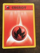 Fire (Red) Energy - Japanese Base Set - Pokemon Card - Energy
