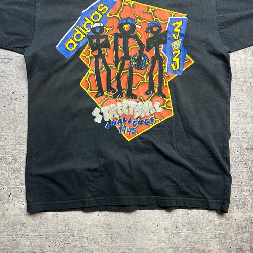 T-SHIRT ADIDAS STREETBALL XLARGE VINTAGE ANNI 90 - Foto 6 di 13
