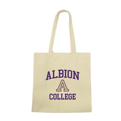 Albion College Britons Institutional NCAA Team Seal Tote Bag