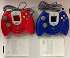 2 ASTROPAD controllers for Sega Dreamcast RED & BLUE