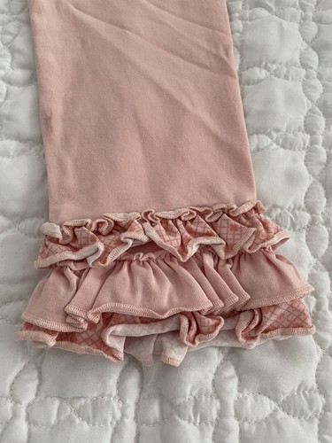 Matilda Jane Pink Ruffle Pants 10 Defect - Picture 2 of 10