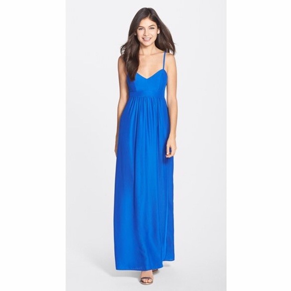 empire waist maxi dress
