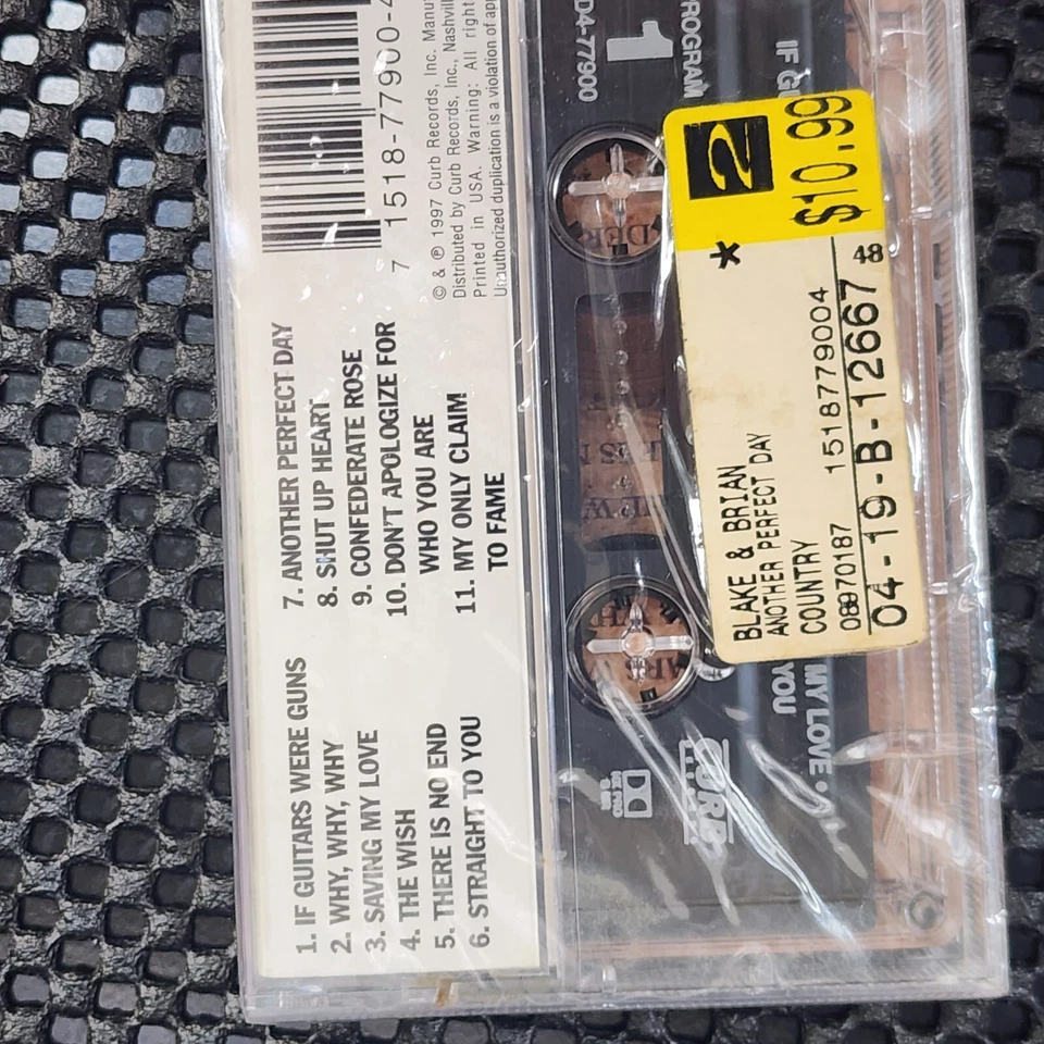 Rare Blake And Brian Another Perfect Day Sealed Country Music Cassette - Image 3 of 3