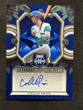 2023 Panini Elite Extra Edition Auto Hidden Gems Collin Price (B)