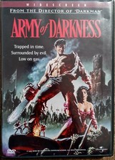 Army of Darkness DVD 1998 Widescreen Campy Horror Cult Bruce Campbell Sam Raimi