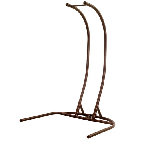 Island Gale Upgraded Luxury Double Seat Outdoor Patio Hanging Wicker Swing Chair - Bild 7 von 12