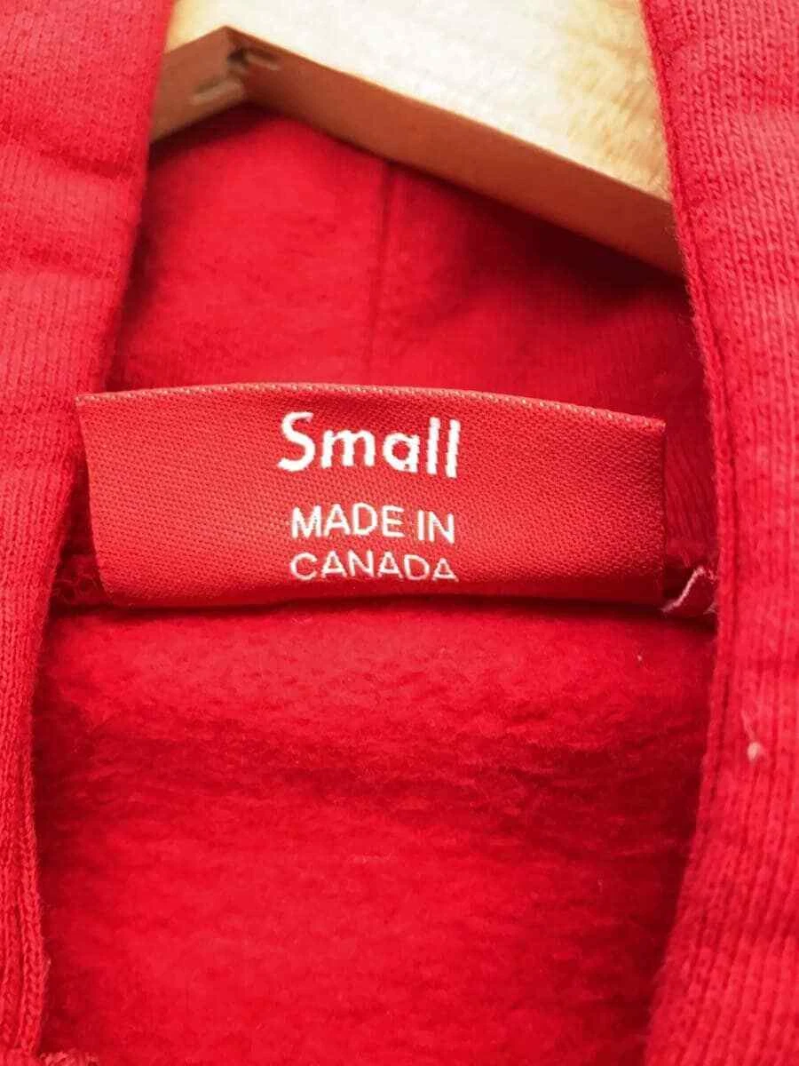 Supreme WINDSTOPPER Felpa con cappuccio e zip cotone rosso S usata