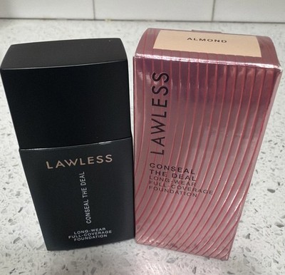 Lawless Conceal The Deal Long Wear Full Coverage Foundation Liquid ALMOND