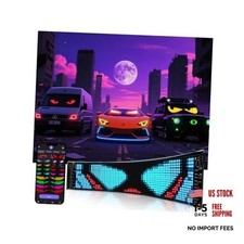 Multifunctional Bright 1PCS Devil Eyes Cars SUVs Trucks 1PCS-23in x 5in