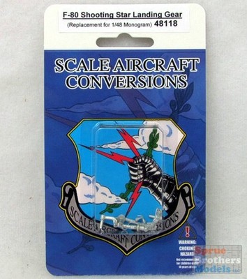 SAC48118 1:48 Scale Aircraft Conversions - F-80 Shooting Star Landing Gear