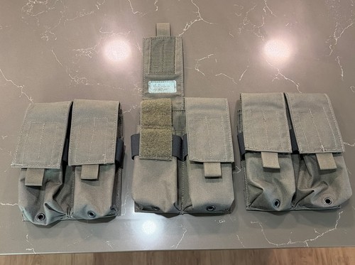 London Bridge Trading 2x2 Double Stacked Mag Pouch (LBT-9010B) Mas Grey RARE!