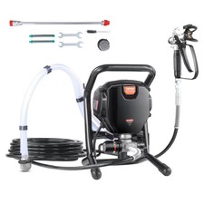 VEVOR Stand Airless Paint Sprayer, 3000PSI 750W Efficient Electric Airless Spray