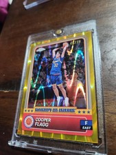 2024 Topps Chrome McDonald's All American Cooper Flagg gold raywave /50