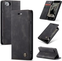 HandyhüLle Samsung Galaxy A50/A50S/A30S Leder Schwarz Faltbar StoßFest