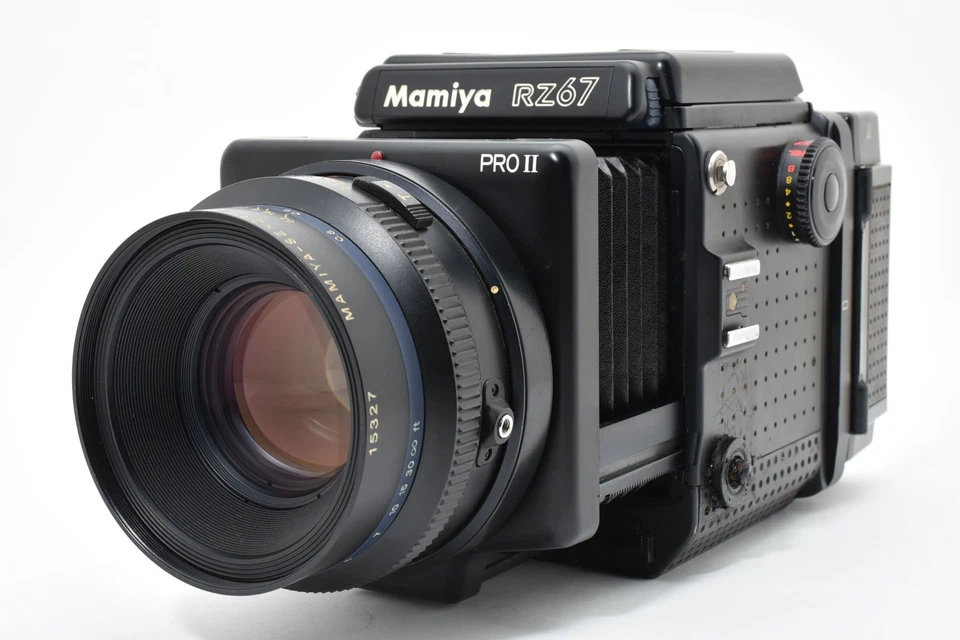 Leer [Exc+5] Cámara fotográfica Mamiya RZ67 Pro II Sekor Z 110 mm f/2,8 120 trasera JAPÓN Foto 4 de 4
