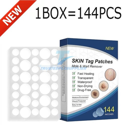 #ad #ad Skin Tag Remover Patches Quick Effective Mole and Wart Pad Removal Sticker US $6.99