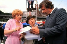 Dagmar Berghoff Inge Meysel Carlo von Tiedemann filming St Pauli L- Old Photo