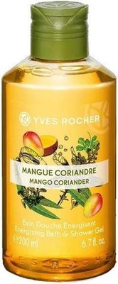 Yves Rocher Sensual Bath & Shower Gel Mango Body Moisturizing 200 ml./6.7 fl.oz.