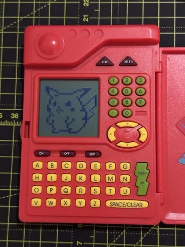 Vintage Pokémon Pokedex 1998 Tiger Electronics Toy EXCELLENT CONDITION TESTED