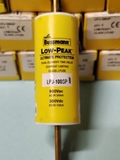 Cooper Bussmann LPJ-100SP: Dual Element Time-Delay Current Limiting Class J Fuse