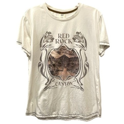 Good Hart GH Matilda Jane Womens Size Large Red Rock Canyon Distressed T Shirt