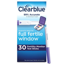 Clearblue Fertility Monitor Test Sticks, 30 count, Free ship