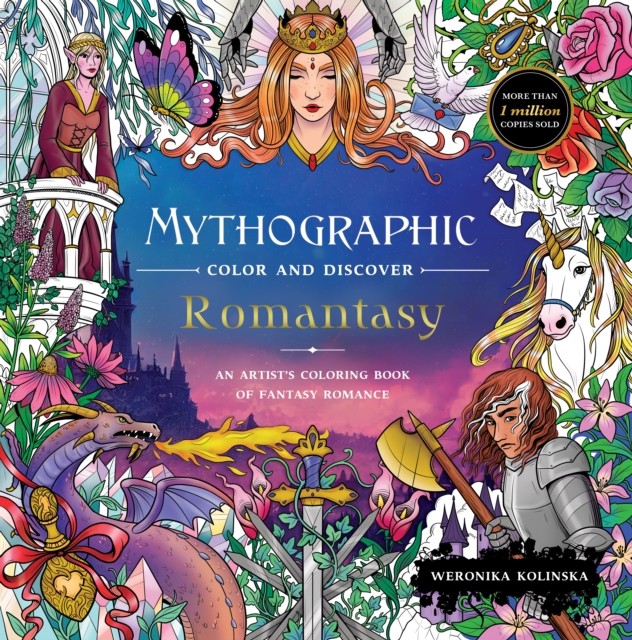Mythographic Color and Discover Romantasy PAPERBACK 9781250389114