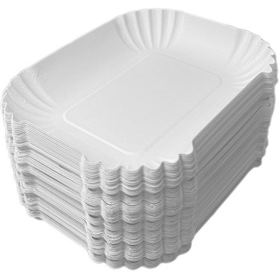 TG-GENT Pommes Schalen KU41 in weiß | 13,5 x 17,5 x 3cm Pommesschale aus Pappe