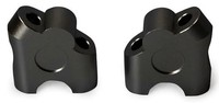 MIM Distribution Universal LenkererhöHungen Kit FüR 22Mm Lenker, Schwarz