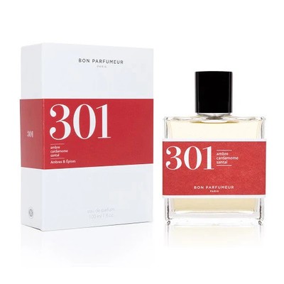 301 Sandalwood, Amber, Cardamom Eau de Parfum by Le Bon Parfumeur