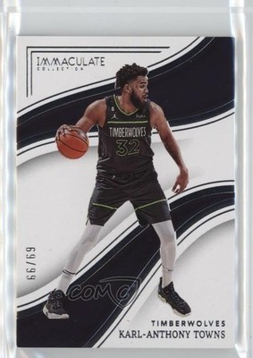 2022-23 Panini Immaculate 69/99 Karl-Anthony Towns #30 0xi8