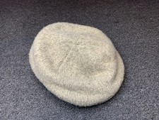 Vintage LL Bean Wool Newsboy Cabbie Hat Cap Tan USA Made Guide Hunting Outdoors