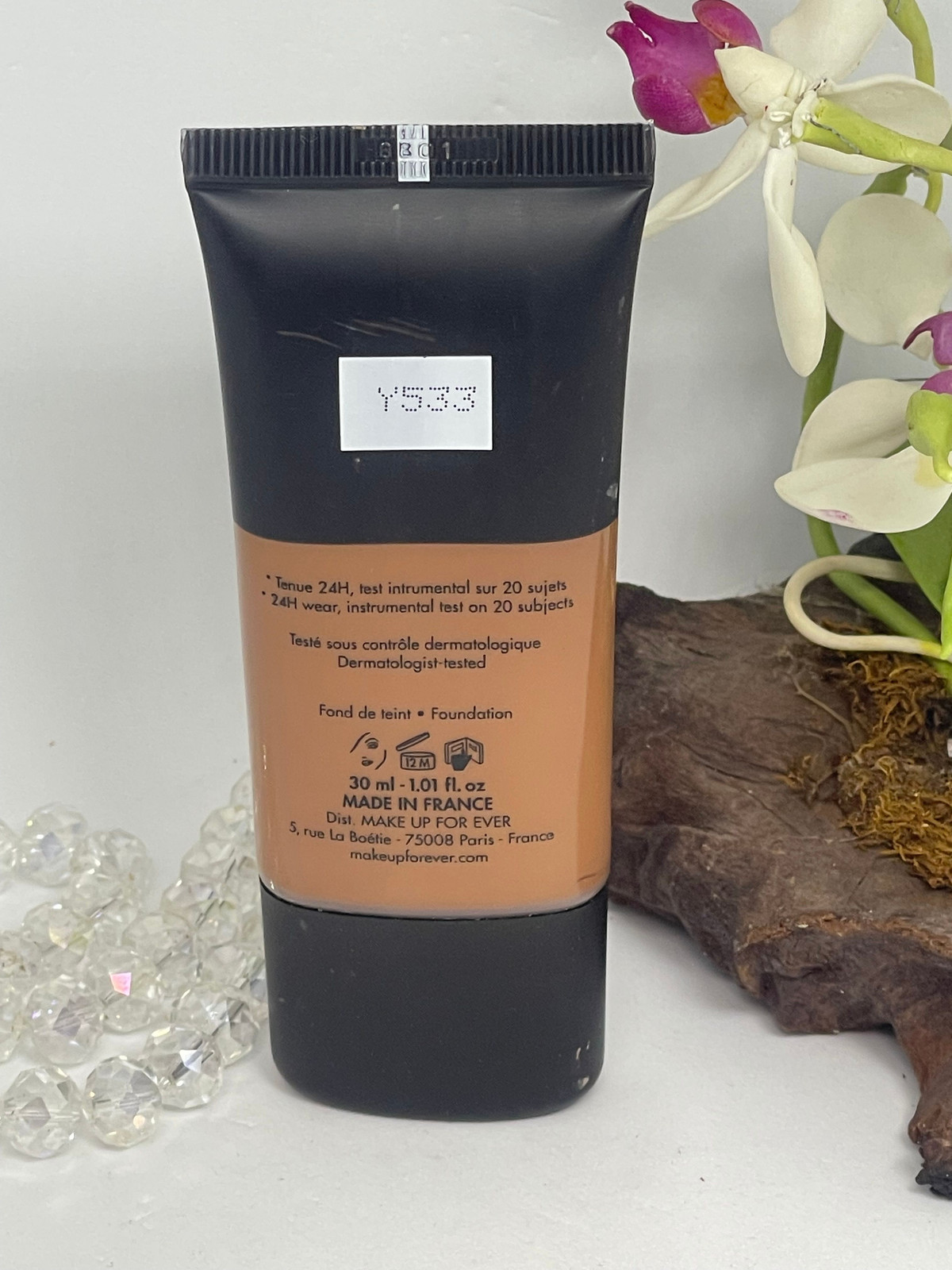 Make Up For Ever Matte Velvet Skin Liquid Full Coverage Foundation - Y533 - New