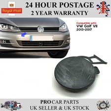 Front Bumper Tow Eye Hook Cover Cap For VW Golf MK7 2013-2017 5G0807241