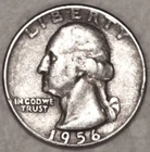 1956-P Washington Quarter - Very Fine - #2309EA