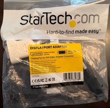 NEW StarTech Display Port Adapter DP2DM Display Port-M To Dvi Video-FM Converter