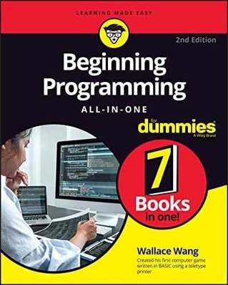 Beginning Programming All-in-One For - Paperback, by Wang Wallace - Very Good