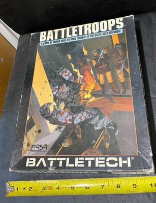 #ad Battletech BATTLETROOPS 1637 game FASA 1989 $40.00